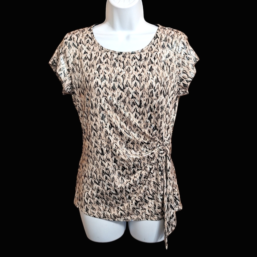 JBS side-tie blouse